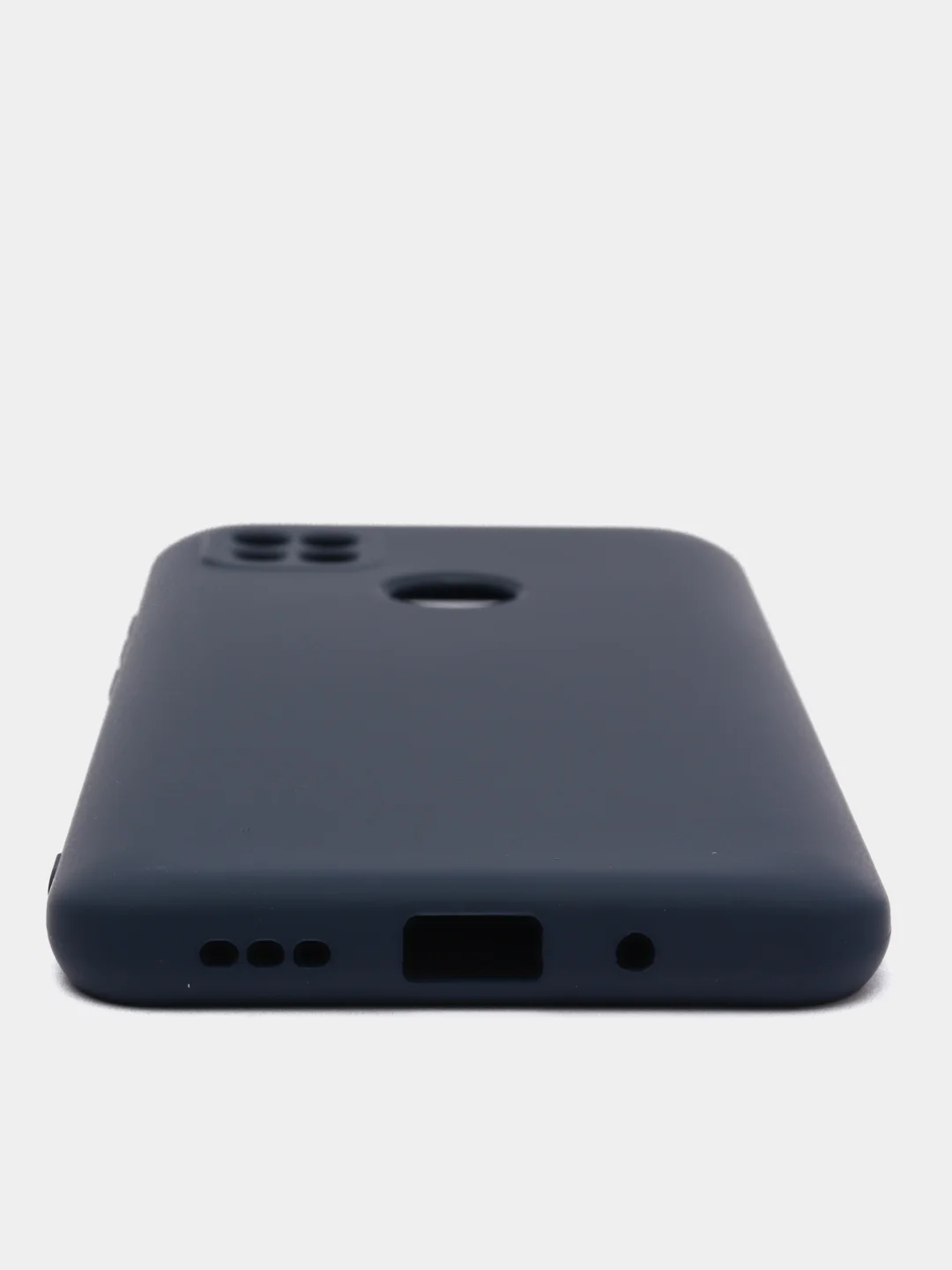 Темно-синий чехол силиконовый для Xiaomi Redmi 10A, Redmi 9C, Сяоми Редми 10А, Редми 9С