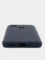 Темно-синий чехол силиконовый для Xiaomi Redmi 10A, Redmi 9C, Сяоми Редми 10А, Редми 9С