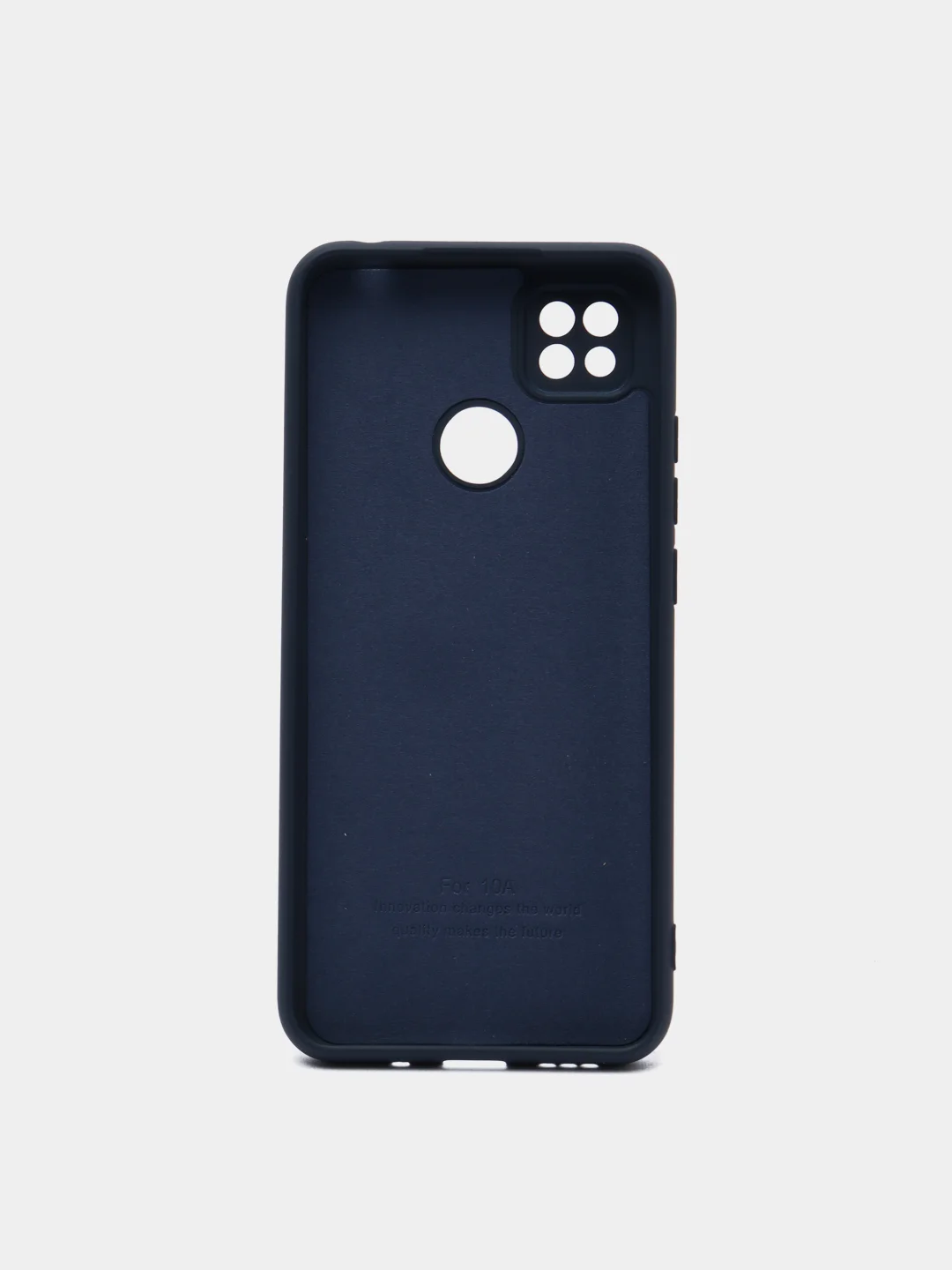 Темно-синий чехол силиконовый для Xiaomi Redmi 10A, Redmi 9C, Сяоми Редми 10А, Редми 9С
