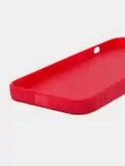 Багровый чехол Silicone Case для iPhone 12, 12 Pro, Max, 12 mini, 13, 13 Pro, Max с защитой камеры