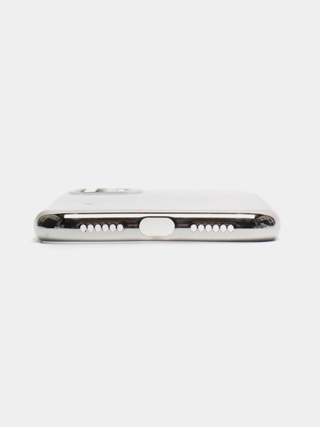 Серебряный чехол для iPhone 11