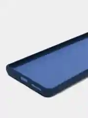 Темно-синий чехол Xiaomi 12 Pro, Сяоми 12 Про, силиконовый, цветной, с мягким подкладом