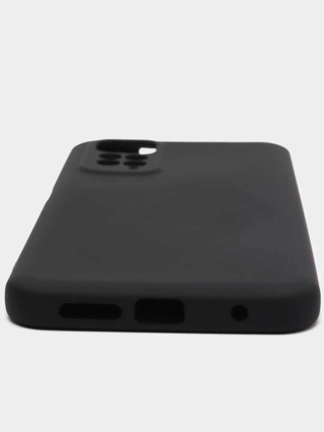 Черный чехол силиконовый Xiaomi Redmi Note 11 4G, Redmi Note 11S, Сяоми Редми Нот 11 4G, 11С