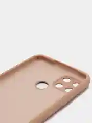Бежевый чехол силиконовый для Realme C21Y, Realme C25Y Реалми С21У / С25У Silicone Cover