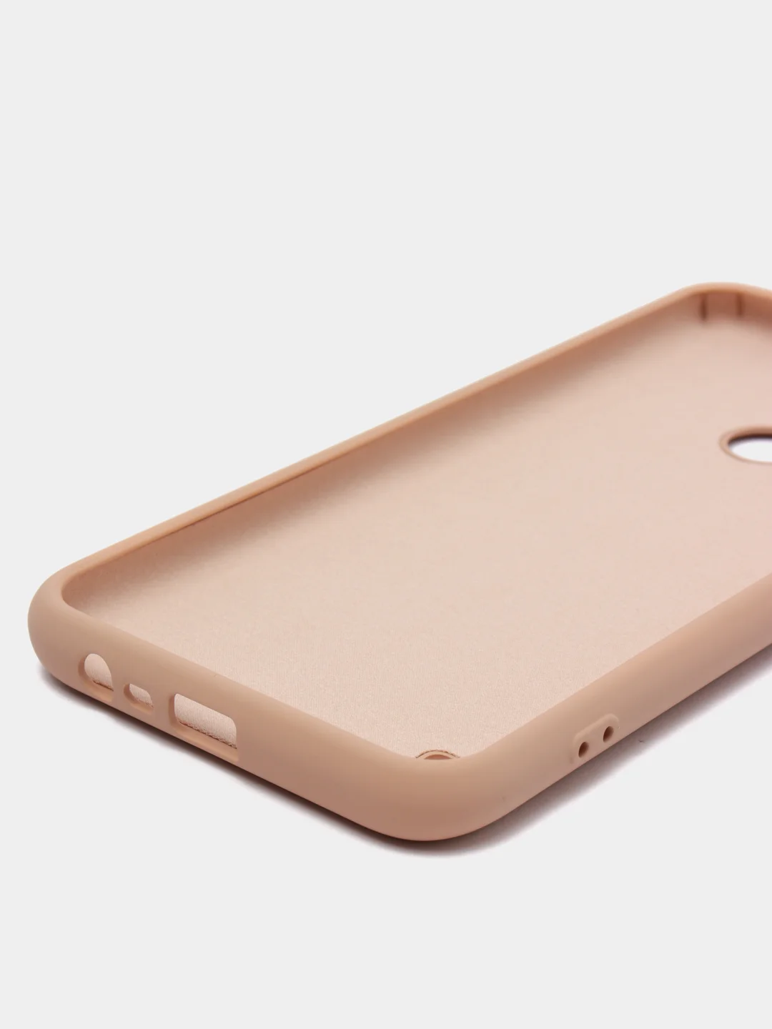 Бежевый чехол силиконовый для Realme C21Y, Realme C25Y Реалми С21У / С25У Silicone Cover