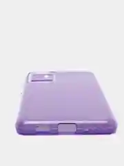 Сиреневый чехол Samsung Galaxy S20 FE, S20FE, Самсунг Галакси С20 ФЕ, С20ФЕ блестящий сияющий