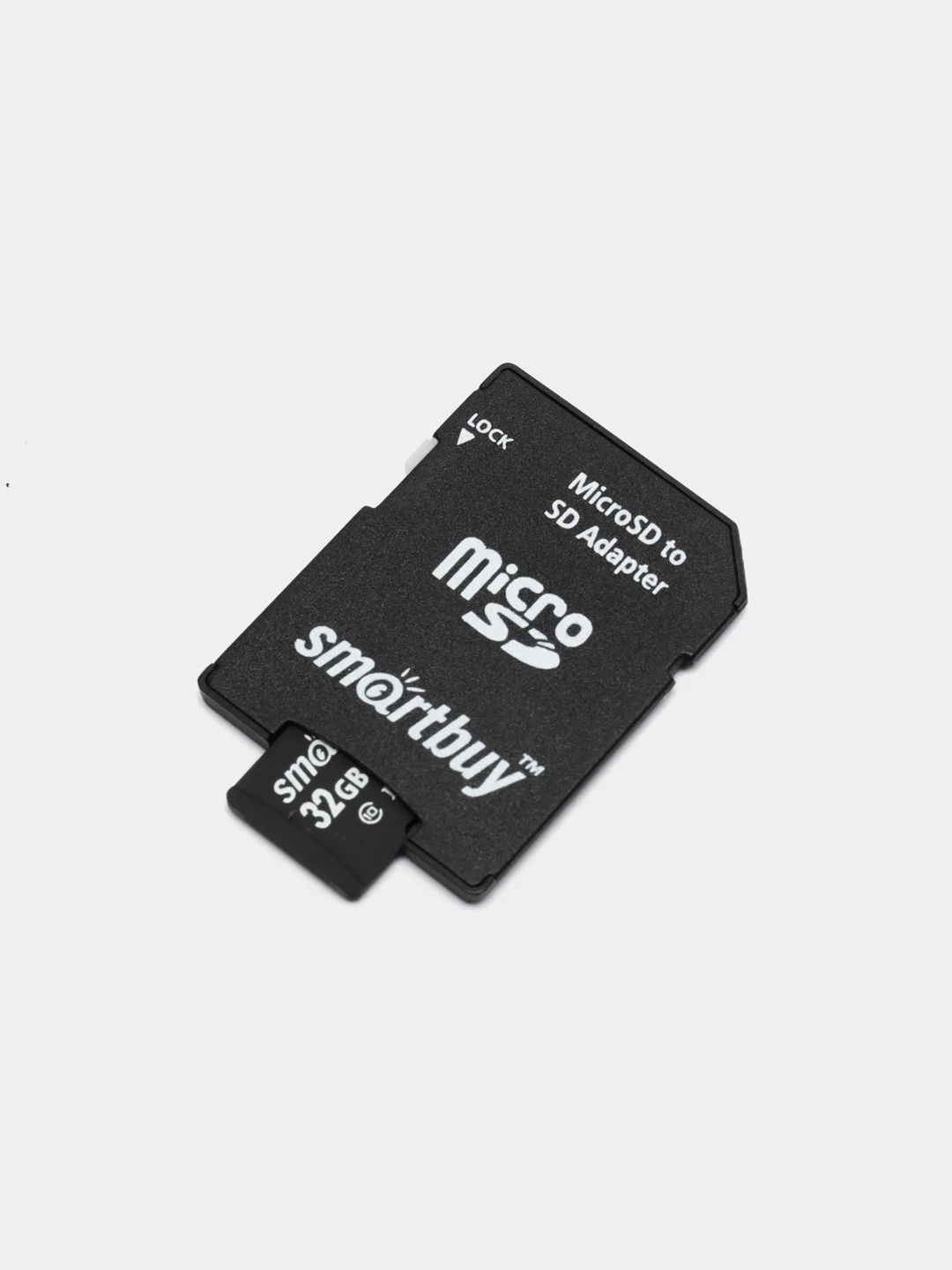 Карта памяти 32 GB SmartBuy microSDHC Сlass 10 (с адаптером SD)