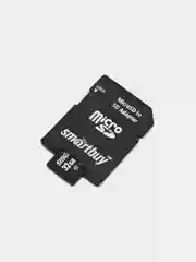 Карта памяти 32 GB SmartBuy microSDHC Сlass 10 (с адаптером SD)