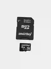 Карта памяти 32 GB SmartBuy microSDHC Сlass 10 (с адаптером SD)