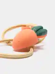 Оранжевый детские резинки для волос, 2 штуки
