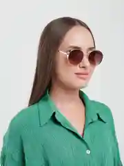 Коричневый солнцезащитные очки
