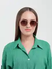Коричневый солнцезащитные очки
