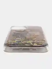 Бежевый меланж силиконовый чехол переливашка iPhone 12 / iPhone 12 Pro