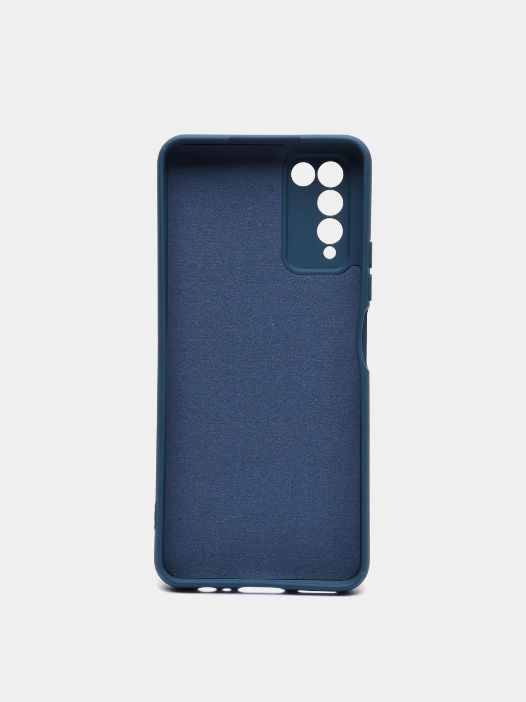 Синий меланж чехол для Honor P20Pro, 20, 20Pro, 8, 10X Lite, P30 Lite, P20 Lite бархат