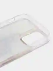 Бежевый меланж силиконовый чехол Переливашка для iPhone 12 Mini