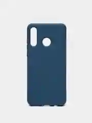Синий меланж чехол для Honor P20Pro, 20, 20Pro, 8, 10X Lite, P30 Lite, P20 Lite бархат