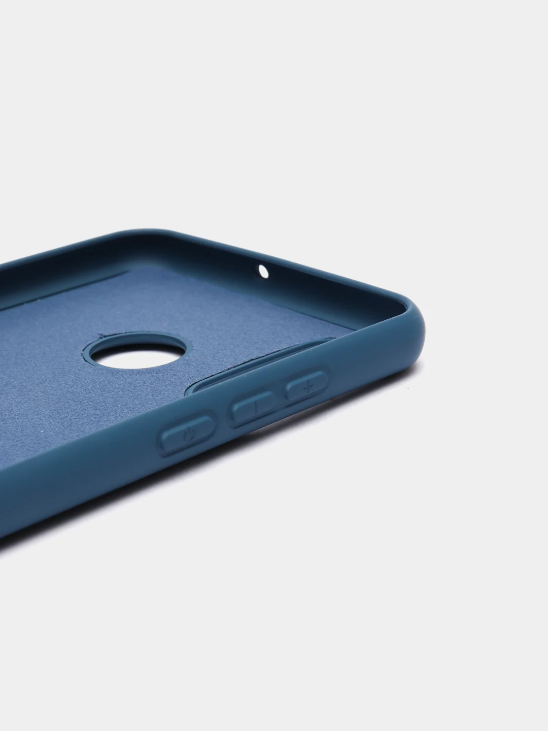 Синий меланж чехол для Honor P20Pro, 20, 20Pro, 8, 10X Lite, P30 Lite, P20 Lite бархат