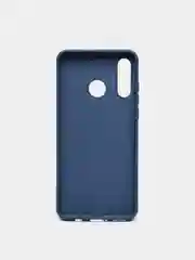 Синий меланж чехол для Honor P20Pro, 20, 20Pro, 8, 10X Lite, P30 Lite, P20 Lite бархат