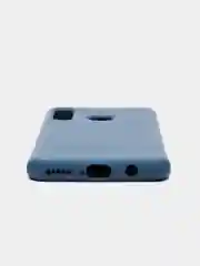 Синий меланж чехол для Honor P20Pro, 20, 20Pro, 8, 10X Lite, P30 Lite, P20 Lite бархат