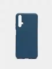 Синий меланж чехол для Honor P20Pro, 20, 20Pro, 8, 10X Lite, P30 Lite, P20 Lite бархат