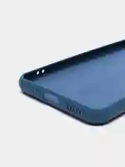 Синий меланж чехол для Honor P20Pro, 20, 20Pro, 8, 10X Lite, P30 Lite, P20 Lite бархат