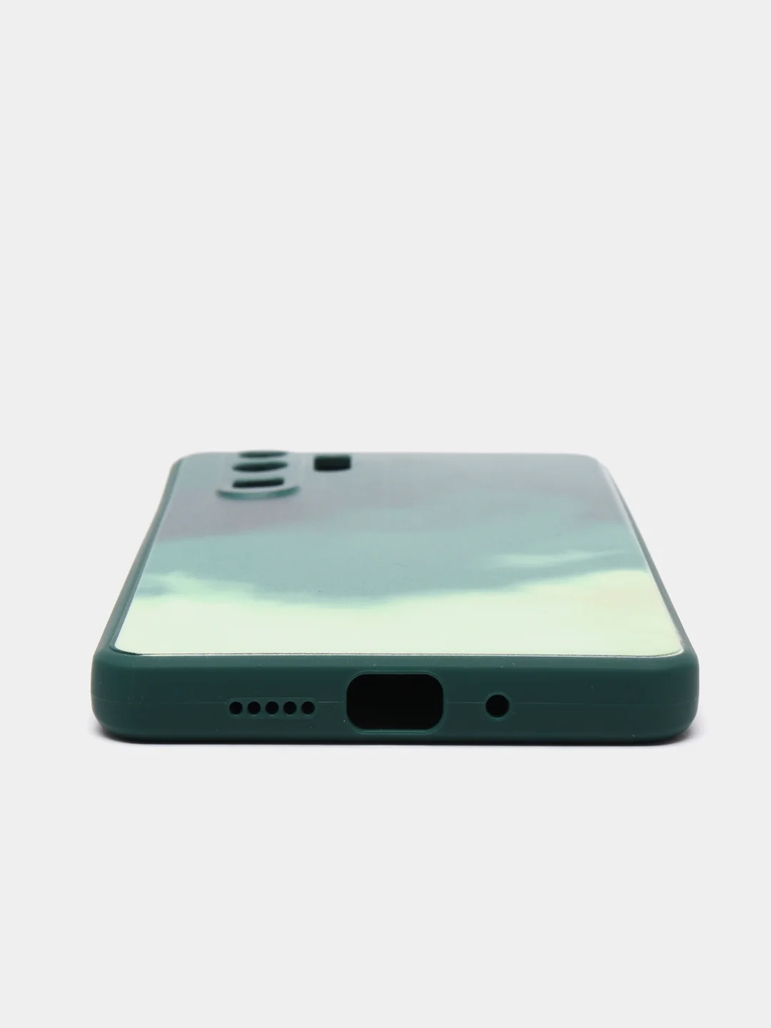 Зеленый чехол для Huawei P30 / P30 Pro акварель