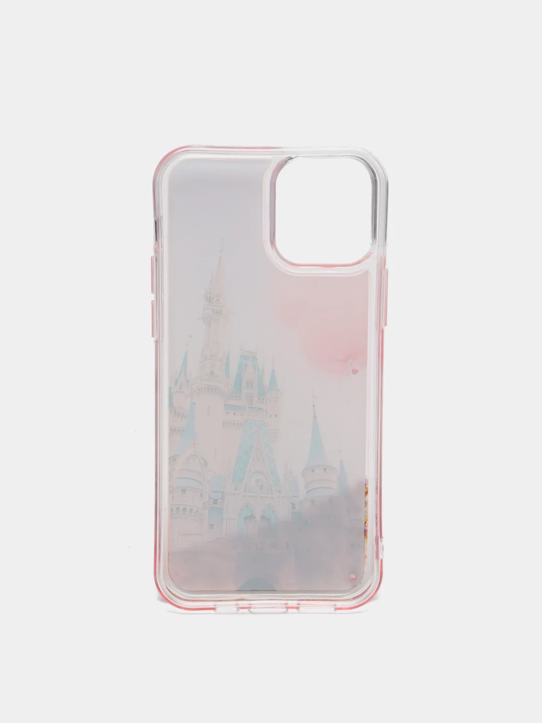 Красный силиконовый чехол переливашка iPhone 12 / iPhone 12 Pro