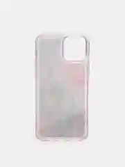Красный силиконовый чехол переливашка iPhone 12 / iPhone 12 Pro