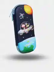 Голубой пенал школьный