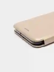 Золотой чехол-книжка Huawei P40 Lite 2020