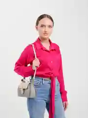 Серый сумка женская