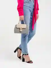 Серый сумка женская