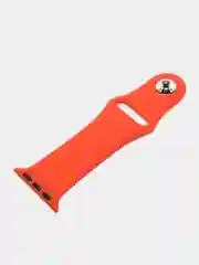 Рыжий ремешок для Apple Watch 38 мм / 40 мм / 42 мм / 44 мм , размер M, силиконовый