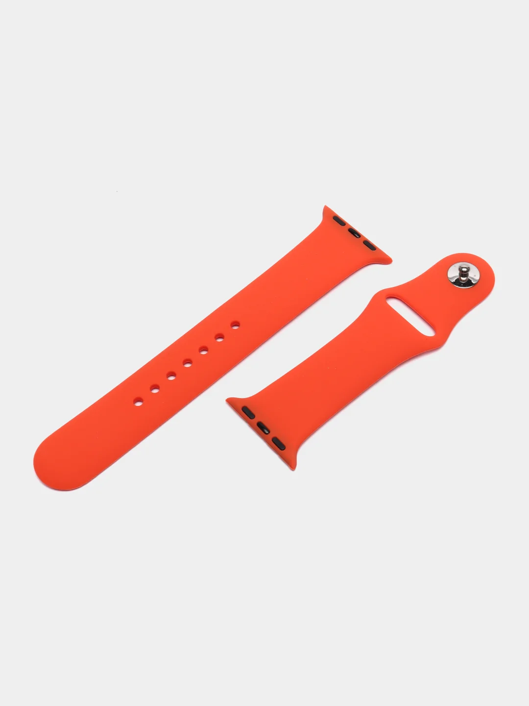 Рыжий ремешок для Apple Watch 38 мм / 40 мм / 42 мм / 44 мм , размер M, силиконовый