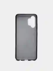 Темно-синий чехол силиконовый с блестками для Samsung Galaxy A32 4G