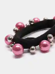 Розовый резинки для волос