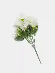 Белый искуственные цветы Фрезии