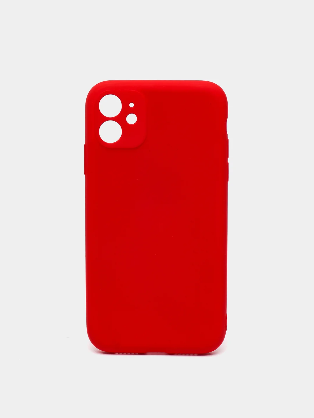 Красный чехол силиконовый для iPhone 11, 11 Pro, 11 Pro Max, Mobios