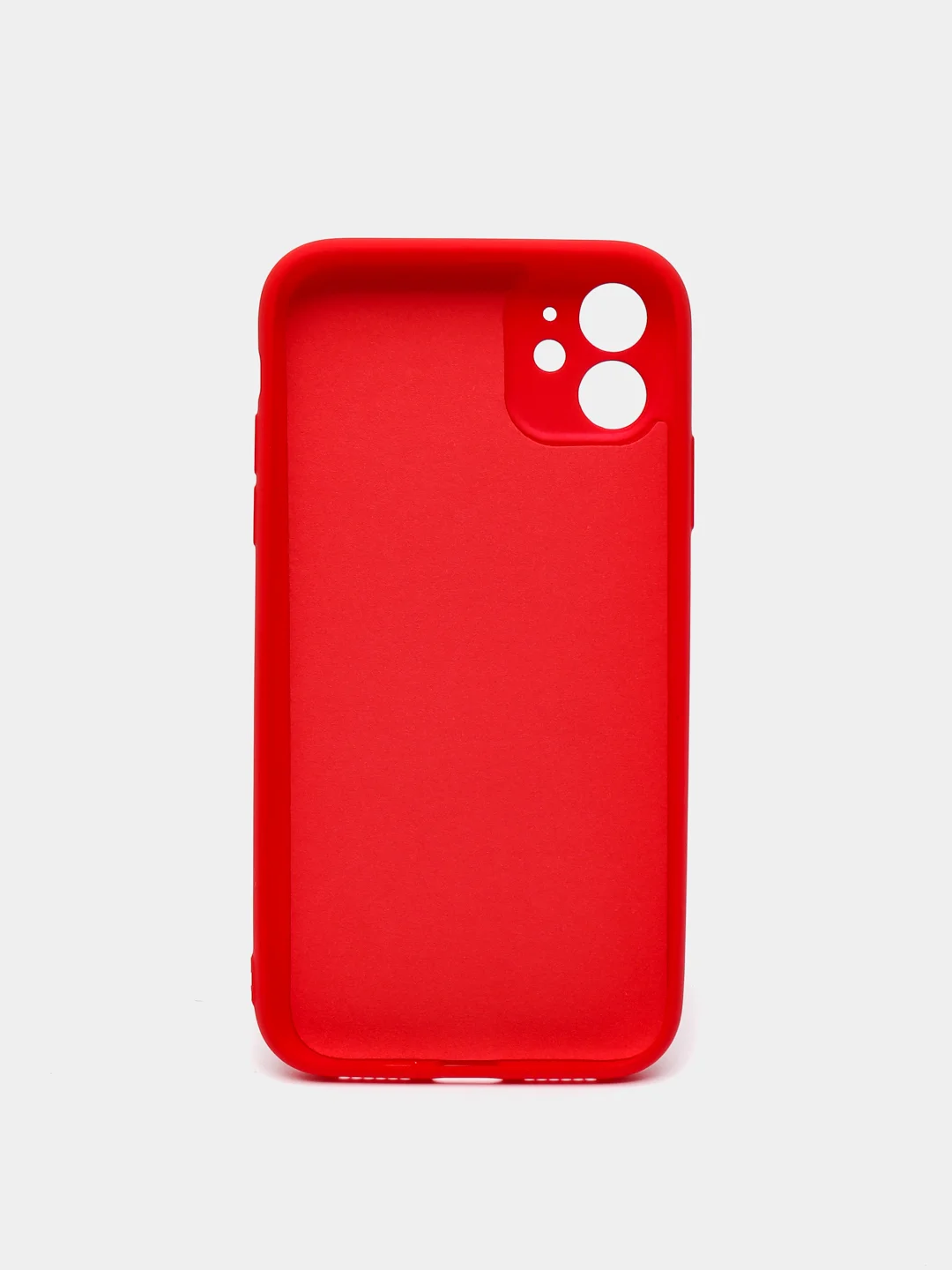 Красный чехол силиконовый для iPhone 11, 11 Pro, 11 Pro Max, Mobios