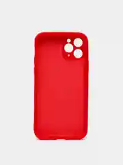Красный чехол силиконовый для iPhone 11, 11 Pro, 11 Pro Max, Mobios