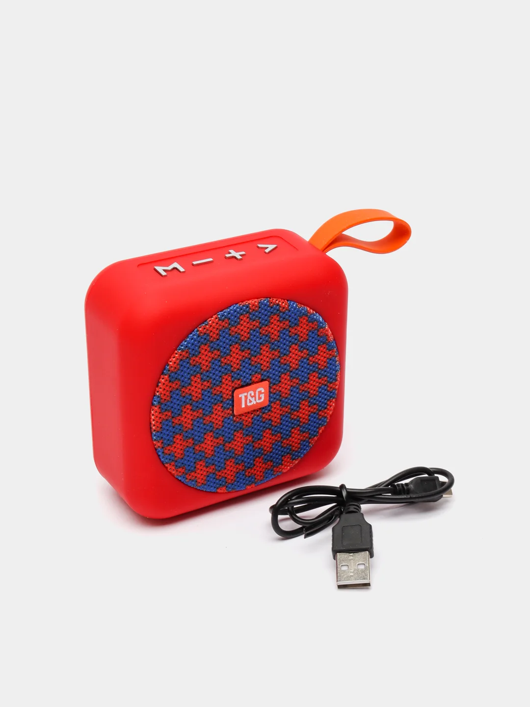 Багровый портативная колонка Stereo BT Speakers