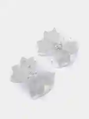 Белый бант для волос (2шт)
