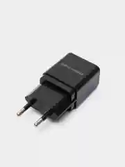 Черный блок питания с кабелем Micro-USB, зарядное устройство, 1USB, 1A, More Choice NC33
