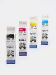 Чернила для принтера Epson L - серии, набор 4 х 100 мл