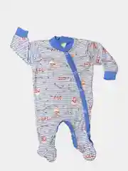 Синий комбинезон для новорожденных, 3-9 месяцев, хлопок