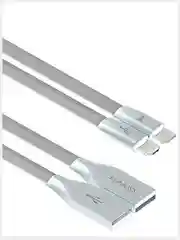 Кабель 2 в 1 micro USB + IOS