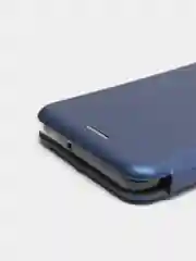 Синий чехол книжка для Samsung A01/A01 Core/A31/A40/A41/J3 2016/S9/S20FE/A70/A71/A81/A6/A6 Plus