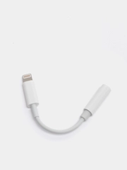 Переходник для айфон наушников Lightning, iPhone, 3,5 мм, для AUX