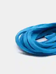 Синий шнур замшевый 3 мм, 23 цвета