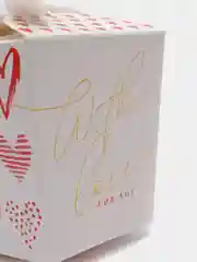 Подарочная коробка With love, 7,5 х 8 х 7,5 см